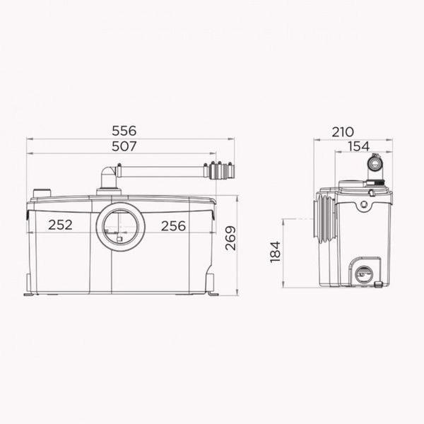 Насос SANIBEST Pro B3PRO фото