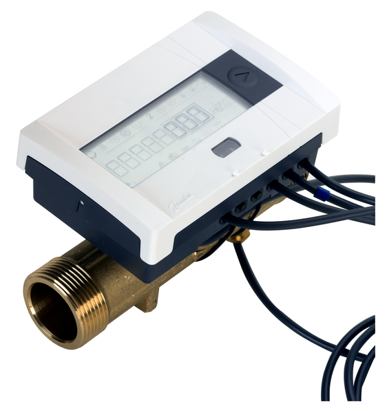 Счетчики теплоэнергии SonoSelect 10, 15 мм, qp [m3 / h]: 1.5, отопление и охлаждение, батарея 2 x AA, M-Bus 014U1301 фото