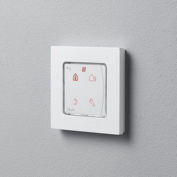 Danfoss Icon&trade; программируемый комнатный термостат, 230 В, встраиваемый 088U1020 фото