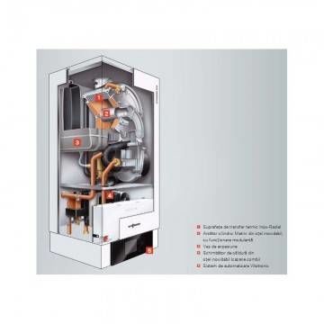 Газовый конденсационный котел Viessmann Vitodens 200-W 35Kw 5774724 фото