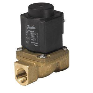 Supapă electromagnetică, EV225B, funcție: NC, G, 1/2, PTFE, Tensiune de alimentare [V] DC: 24  032U380502 foto