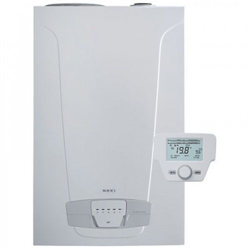 Centrala termica pe gaz in condensatie BAXI LUNA PLATINUM+ 1.32 GA, doar incalzire. kit evacuare inclus 5774999 foto