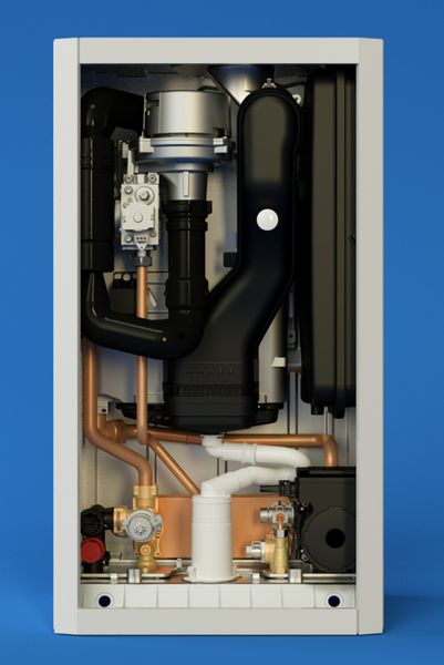 Cazan combinat cu condensare DemirDöküm Atromix p 28 kw (inclusiv coș de fum) Vaillant grup 6052042 foto